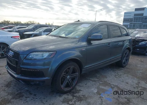 2013 Audi Q7 3.0T S Line Prestige z USA, uszkodzony, nr VIN WA1DGAFE4DD005880